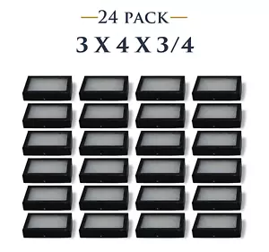 24 Pack of 3 x 4 x 3/4 Riker Display Cases Boxes for Collectibles, Arrowheads - Picture 1 of 3