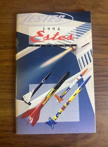 Estes 1994 Model Rocket Kit Catalog Hobby Fun, 30 Years Old Mint Condition USA - Imagen 1 de 5