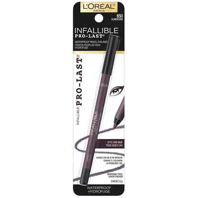 L'Oreal Paris Makeup Infallible ProLast Pencil Eyeliner Waterproof 850 AUBERGINE - Image 1 of 3