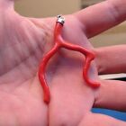 Italy Red Coral Branch Sea Shiny Polished Natural Coral Loose Branch Gemstone