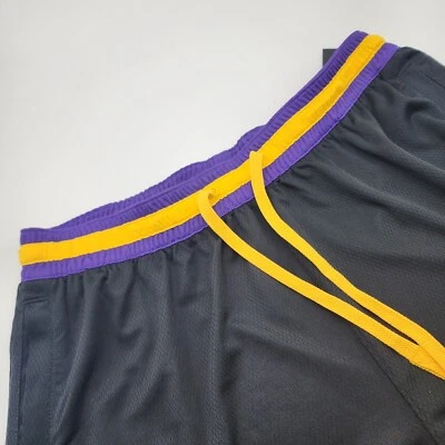 Nuevos Pantalones Cortos de Práctica Nike NBA Lakers Team Emitidos Para Hombre Negros Talla XLT AV0148-010 Foto 1 de 4