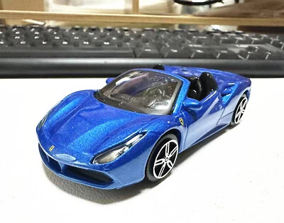 Bburago 1:43 Ferrari 488 Spider литая металлическая модель мальчика игрушечный автомобиль новый в коробке - Изображение 1 из 4