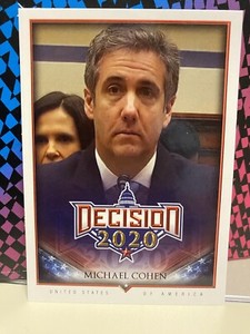 MICHAEL COHEN 2020 THE DECISION #505 SHORT PRINT SP