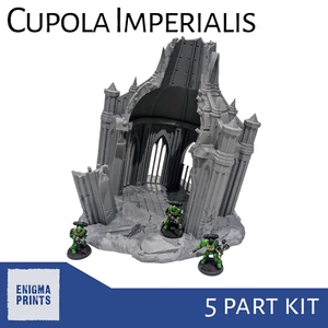 Cupola Imperialis - 28mm Gothic 3D Printed Terrain for Tabletop Wargaming - Picture 1 of 8