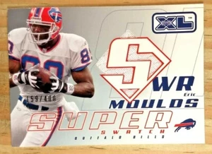 2002 UPPER DECK ERIC MOLDS XL SUPER SWATCH JERSEYS GREY BACKGROUND 159/400 NMMT - Bild 1 von 2