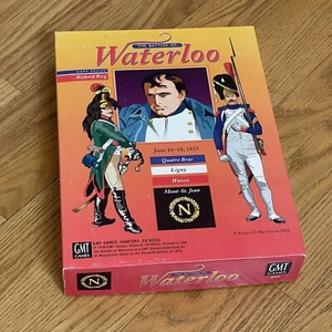 GMT 1994 - The Battles of WATERLOO game - June 16-18 1815 Napoleon UNPUNCHED - Picture 1 of 11