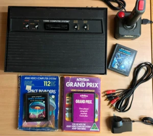 ATARI 2600 VADER (AV-MODDED) + ACCESSORIES + 3 GAMES ** FREE POST ** - Picture 1 of 8