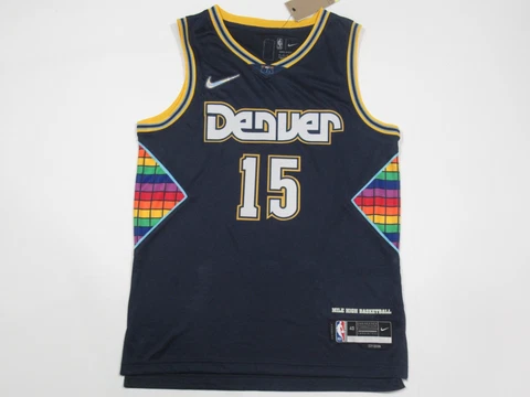 NWT Nikola Jokic #15 Denver Nuggets 75TH Anniversary 2021-22 City Edition Jersey Cover