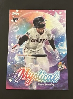 2024 Topps Update Mystical MYS-19 Jung Hoo Lee, San Francisco Giants RC - Image 1 of 2