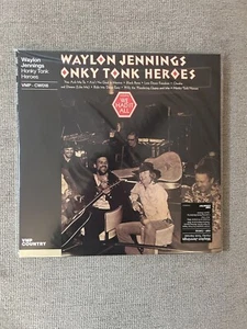 Waylon Jennings Honky Tonk Heroes VMP CW018 Exclusive Rust Vinyl Sealed New - Picture 1 of 3