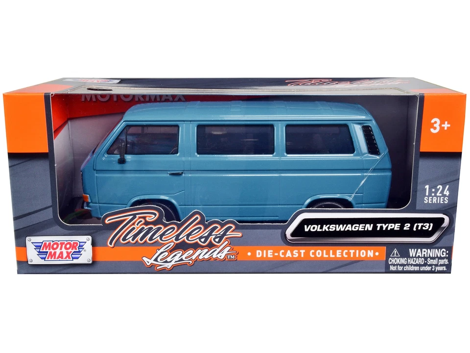 Motormax 79376BG Volkswagen Type 2 (T3) Van Beige "Timeless Legends" Series 1/24