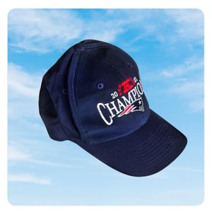 🏈2001 New England Patriots AFC Champions Gorra de béisbol azul SnapBack Toppers - Imagen 1 de 24