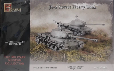 JS-2 SOVIET HEAVY TANKS 1:72 PEGASUS HOBBIES - Immagine 1 di 2