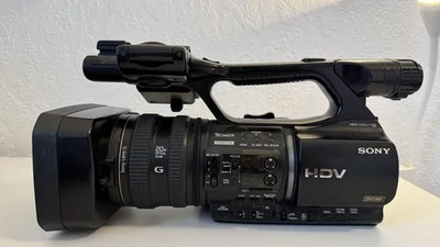 Sony HVR-Z5 Videokamera 20x Zoom 1080iHD Mini DV Camcorder Videokamera Schwarz - Bild 1 von 4