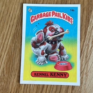 1985 Garbage Pail Kids Series 2 #74b KENNEL KENNY VTG fun gift - Picture 1 of 4