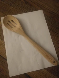 Cuisinart Gourmet Bambus Schaumlöffel 12,5" - leicht benutzt - Bild 1 von 2