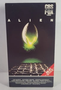Alien BetaMax Tape 1979 CBS FOX Hi-Fi  Stereo (NOT VHS) Cameron Weaver *RARE* - Imagen 1 de 8