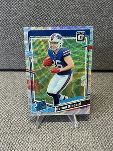2023 Panini Donruss Optic Dalton Kincaid Rated Rookie Wave Prizm /300 #211 - Picture 1 of 2