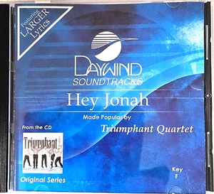 "Hey Jonah" Daywind Christian Accompaniment CD - Picture 1 of 2