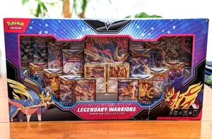 Pokemon Juego de Cartas Coleccionables Guerreros Legendarios Colección Premium Nuevo Sellado de Fábrica - Imagen 1 de 1