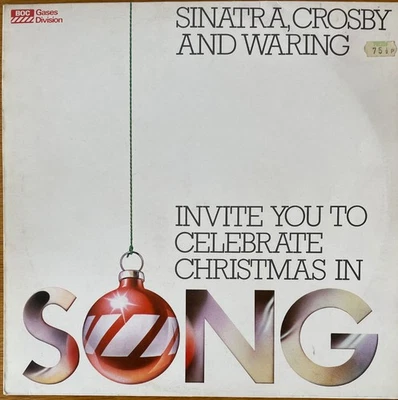 Frank SINATRA Bing CROSBY Fred WARING - SONGS FOR CHRISTMAS Carols LP VG+ - Bild 1 von 4