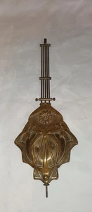 Altes Uhrenpendel Pendel f Freischwinger Wanduhr Regulator Uhrwerk Uhrmacher - Bild 1 von 3