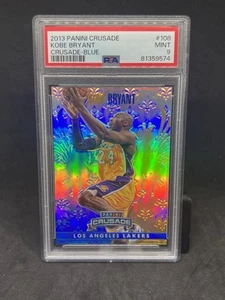 2013 KOBE BRYANT BLUE Panini Crusade #108 MINT PSA 9 - Picture 1 of 1