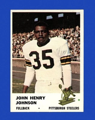 1961 Fleer Set-Break #118 John Henry Johnson EX-EXMINT *GMCARDS* - Image 1 of 2