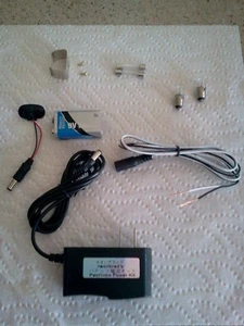 PACHINKO KIT, 2 POWER SOURCES, 2 LED & 2 INCANDESCENT LIGHTS. 2 FUSES NISHIJIN - Picture 1 of 6