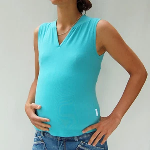 DEBARDEUR DE GROSSESSE ZWANGERSCHAPSHIRT TAILLE 36/38 - Picture 1 of 1