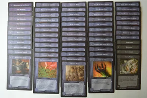 MECCG Middle-Earth THE LIDLESS EYE Complete Common Set 121 English Cards - Bild 1 von 2