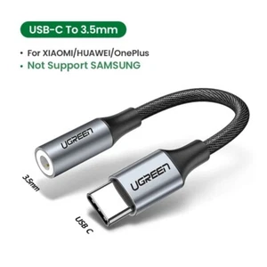 UGREEN USB C to 3.5Mm Jack DAC Hi-Fi Stereo Audio Type C Aux Headphone Adapter C - Picture 1 of 10