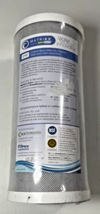 Matrikx CTO Green Block 5-Micron 4.5"x10" Chlorine/Taste/Odor, Sediment - Picture 1 of 4