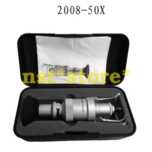 2008-50X Lupe 50 mal Hand metrisch mit Kreuzskalenlupe - Bild 1 von 5