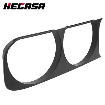 HECASA New For Dodge Challenger 2008-2014 Right Side Headlight Bezel Cover Black Foto 1 de 4