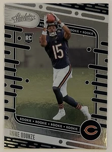 Rome Odunze 2024 Panini Absolute Football #109 Base Rookie RC Chicago Bears - Picture 1 of 2