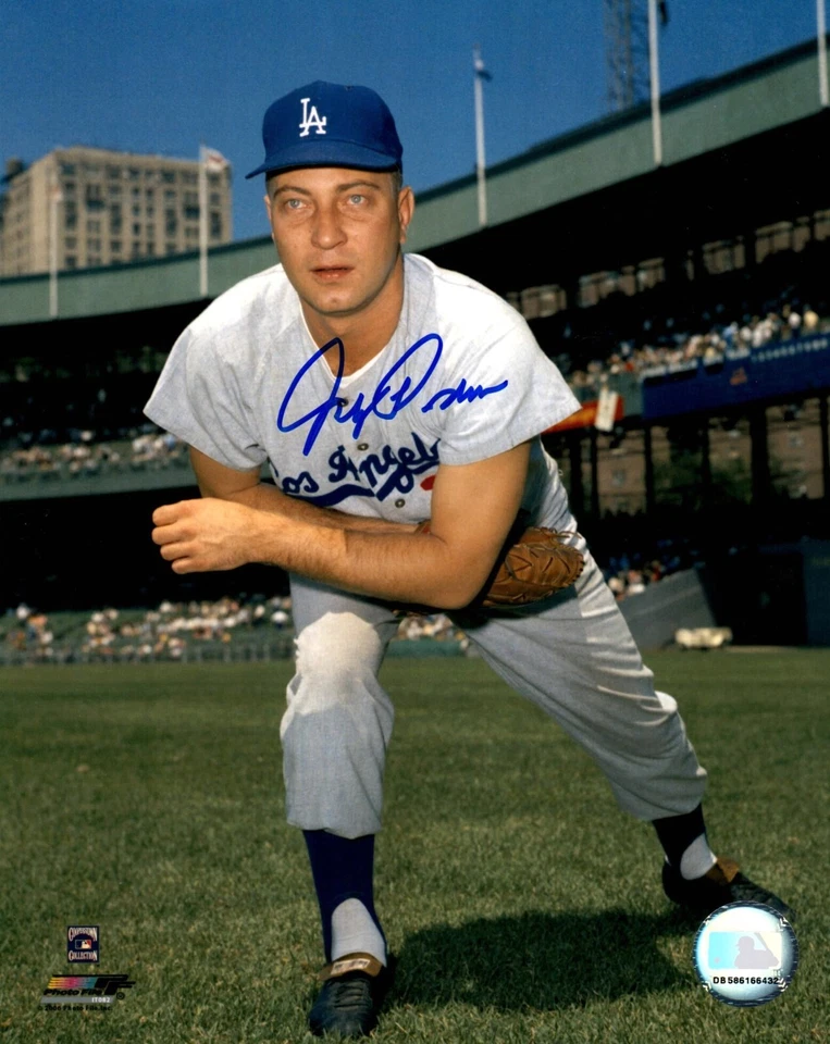 Johnny Podres Autographed Photograph with COA - Image 1 of 1