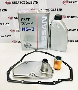 PARA NISSAN JUKE/QASHQAI/NOTE CVT JF015E CAJA DE CAMBIOS AUTOMÁTICA FILTRO JUNTA ACEITE NS3 5L - Imagen 1 de 16
