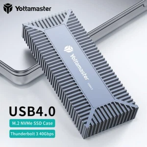 40 Gbps USB 4 M.2 NVMe SSD Enclosure Type C Compatible With 2280 Thunderbolt 3 4 - Picture 1 of 9