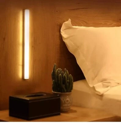 Lampe LED Sans Fil avec Détecteur de Mouvement-Multifonction - blanc  - Photo 1/4