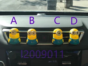 Despicable Me 3 Minions Car Air Vent Freshener Perfume Clip Diffuser Decor - Picture 1 of 8