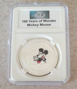 Moneda Medallón Colectivo Disney Mickey Mouse 100 Años de Maravilla - Imagen 1 de 4