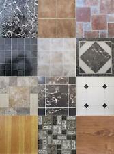 Vinyl Floor Tiles Squares Self Adhesive Easy Fit Hard Wearing Various Designs
