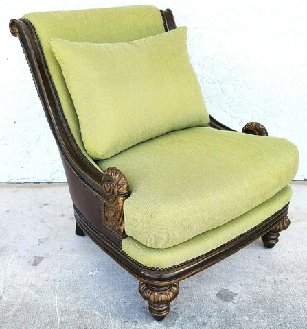 Marge Carson Huntington Manor Statement Lounge Chair Model HT49 Cover