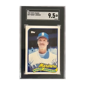 Randy Johnson 1989 Topps Traded RC #57T SGC 9.5 Mariners Diamondbacks HOF - Picture 1 of 2