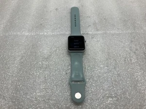 Apple Watch Nike+ Series 2 42mm Aluminum Case A1758 MNYQ2X/A Leather Cyan Straps - Photo 1 sur 4