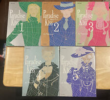 Paradise Kiss Manga Volume 1-5 Complete Set Ai Yazawa Tokyo pop In Japanese
