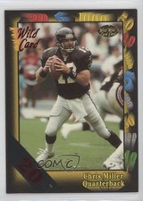 1991 Wild Card 20 Stripe Chris Miller #123