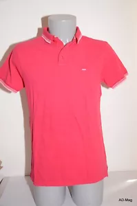 Polo Homme - CROSSBY 17354 FACE - Rouge Clair - Taille S / L / XL - NEUF - Photo 1/5