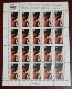 US Mint Never Hinged Postage Stamps Scott #3081 Breast Cancer 32c Sheet of 20 - Picture 1 of 1
